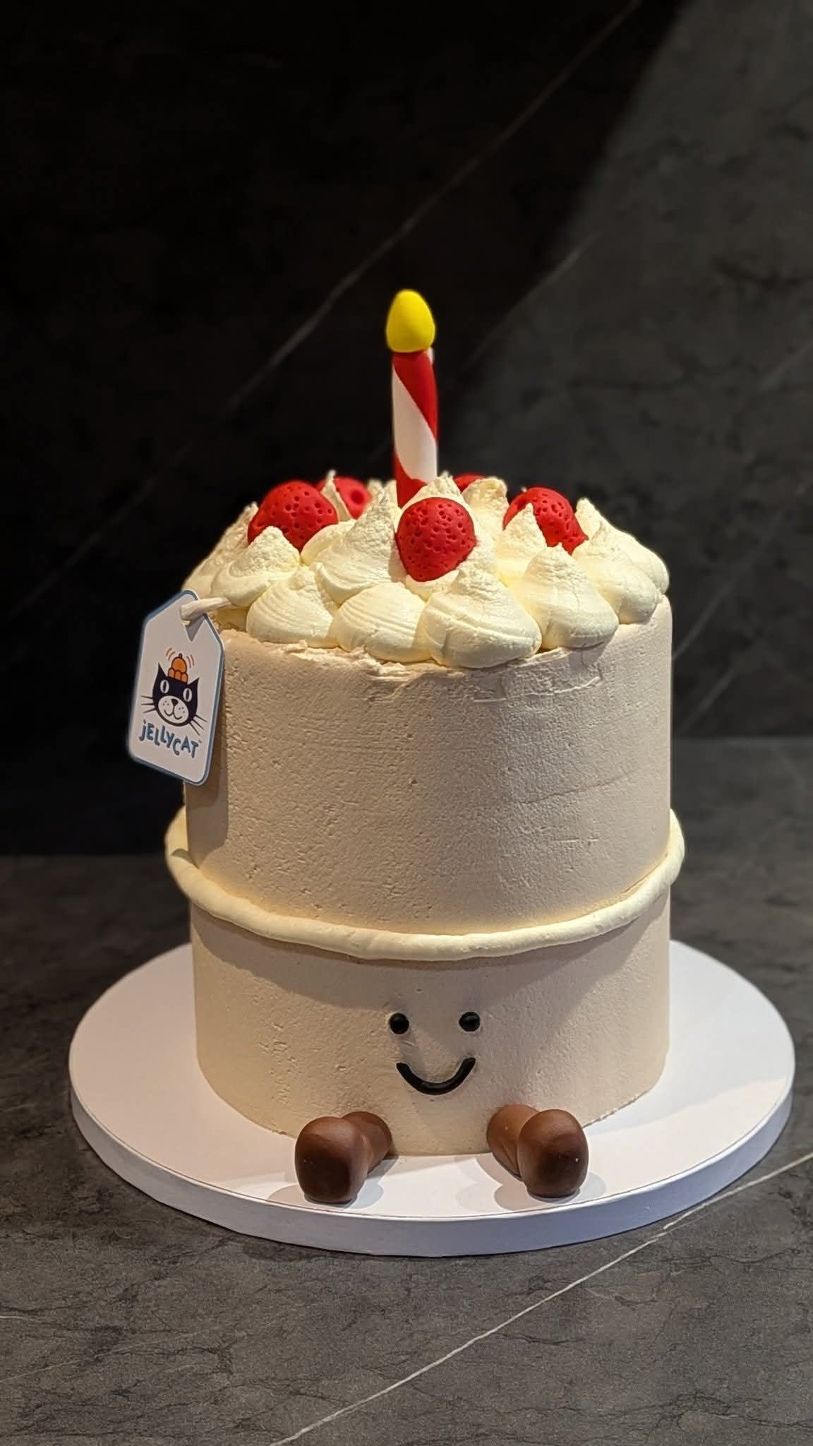 Hand painted Paddington bear cake
